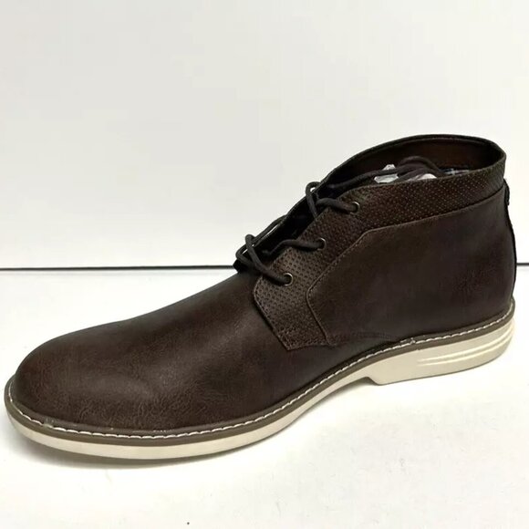 Ben Sherman Mens Stateside Chukka Boot Brown Size 12 M